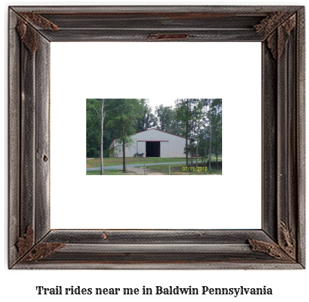 trail rides near me in Baldwin, Pennsylvania